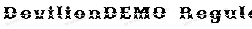 DevilionDEMO Regular字体转换